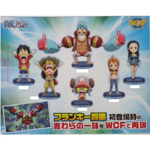 BANPRESTO - ワンピース ワールド コレクタブル 鉄の海賊!! フランキー将軍 全6種セット BANPRESTO ワンピース フィギュア ワールドコレクタブル